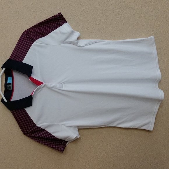 PGA Tour Women's Short Sleeve Golf Polo Shirt size medium - Picture 1 of 9